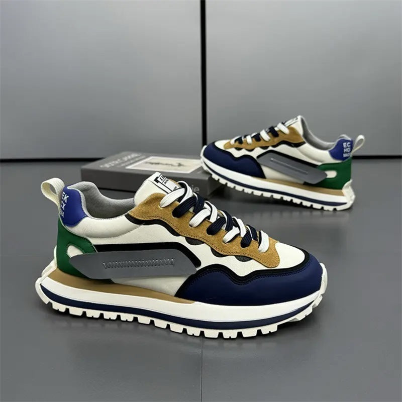 Men’s retro running-style sneakers