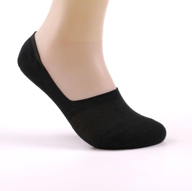 Footie Socks with Elastic Opening and Reinforced Heel