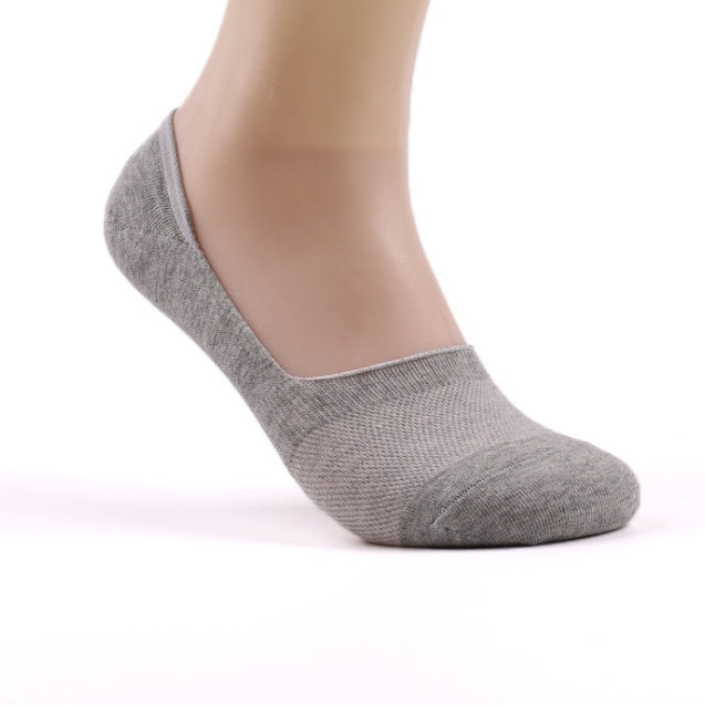 Footie Socks with Elastic Opening and Reinforced Heel