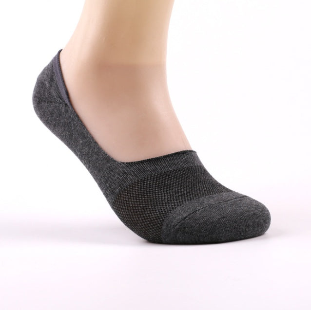 Footie Socks with Elastic Opening and Reinforced Heel
