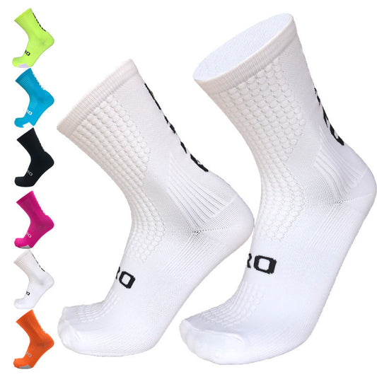 Performance Sports Socks with Compression Fit and Mesh Panels