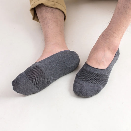 Footie Socks with Elastic Opening and Reinforced Heel