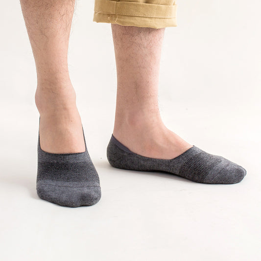 Footie Socks with Elastic Opening and Reinforced Heel