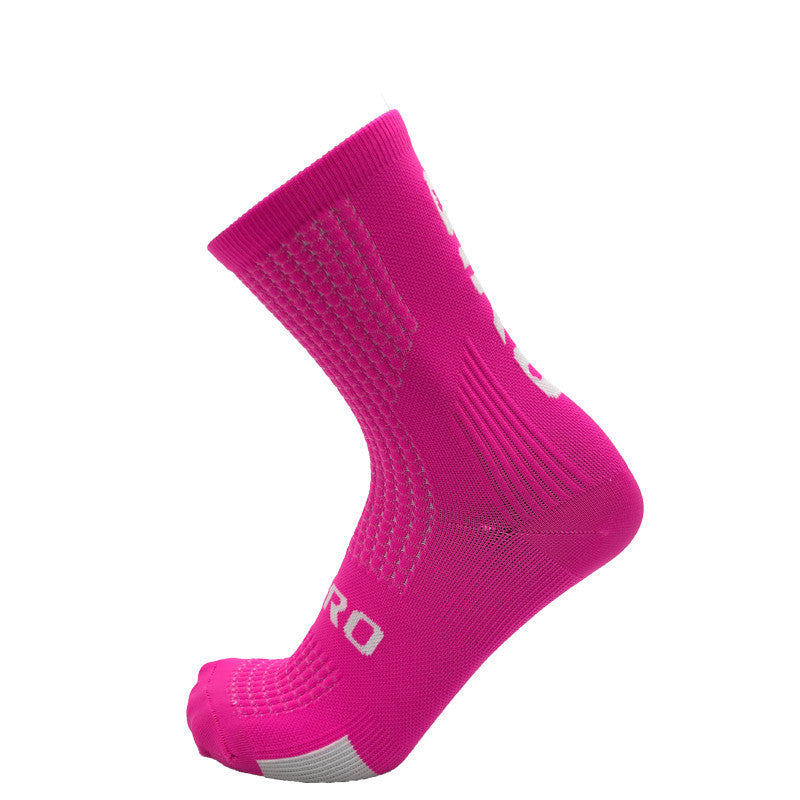 Performance Sports Socks with Compression Fit and Mesh Panels