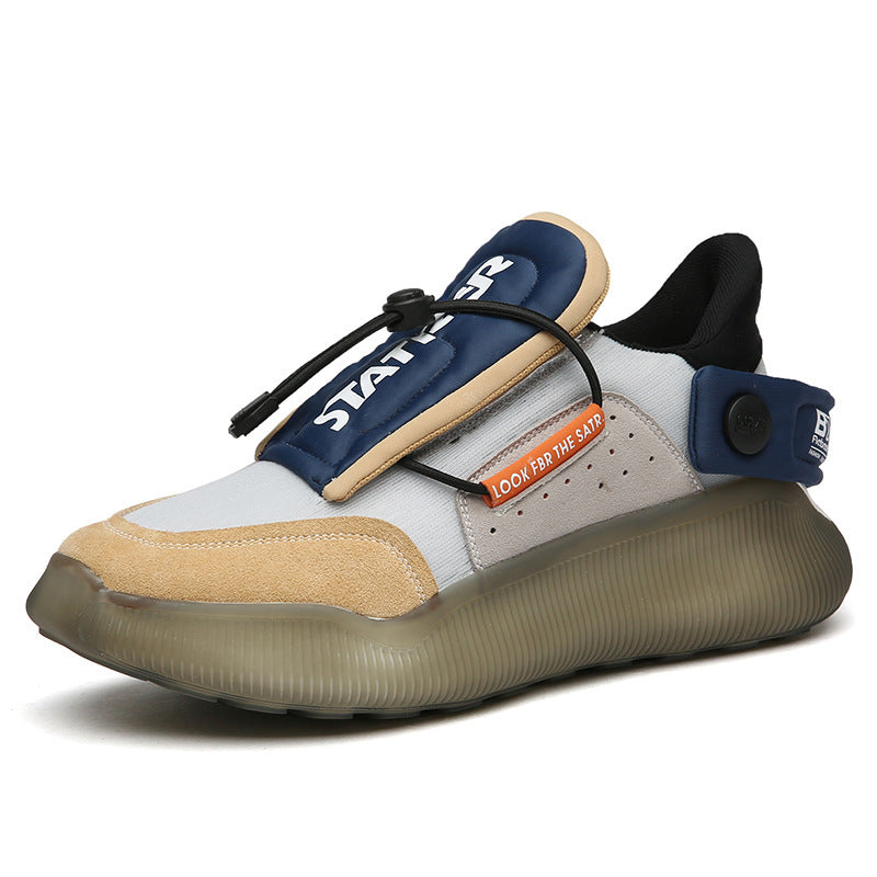 Men’s low-top strap sneakers