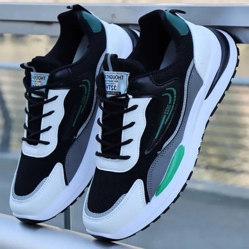 Men’s Running Sneaker with Mesh Upper