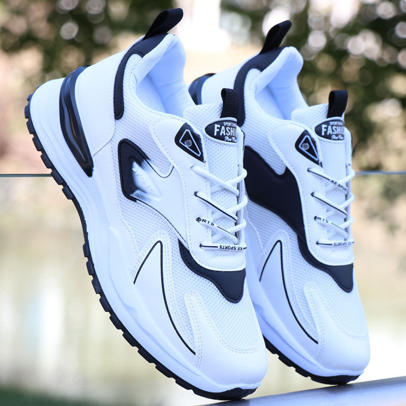 Men’s Running Sneaker with Mesh Upper