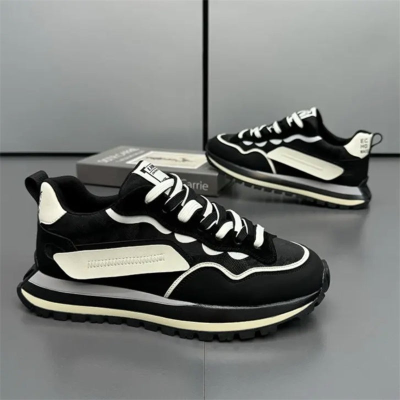 Men’s retro running-style sneakers