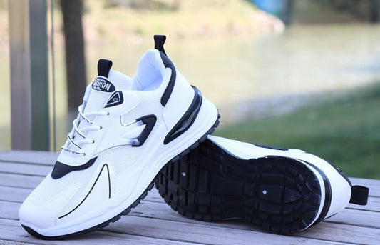 Men’s Running Sneaker with Mesh Upper