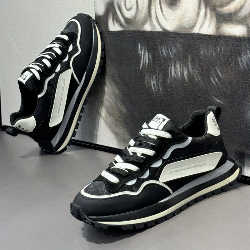 Men’s retro running-style sneakers