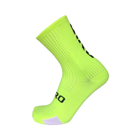 Performance Sports Socks with Compression Fit and Mesh Panels