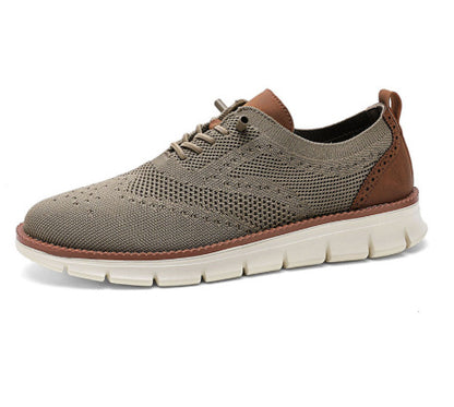 Men’s knitted lace-up sneakers