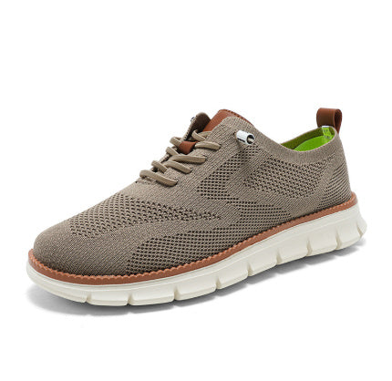 Men’s knitted lace-up sneakers