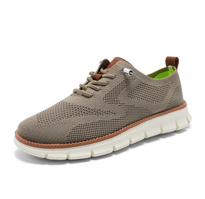 Men’s knitted lace-up sneakers