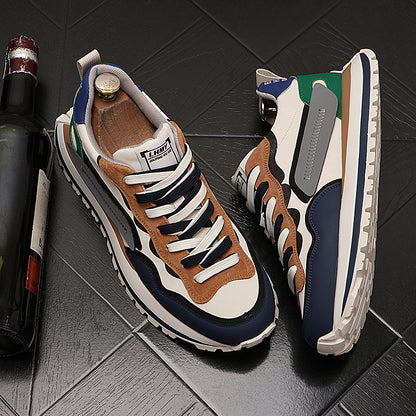 Men’s retro running-style sneakers