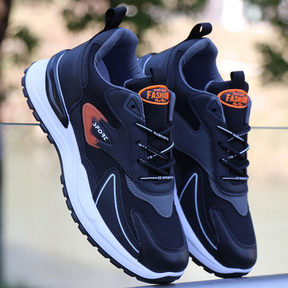 Men’s Running Sneaker with Mesh Upper