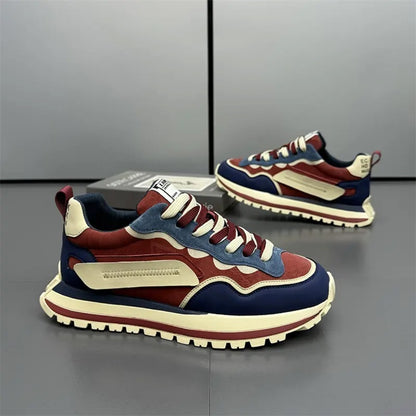 Men’s retro running-style sneakers